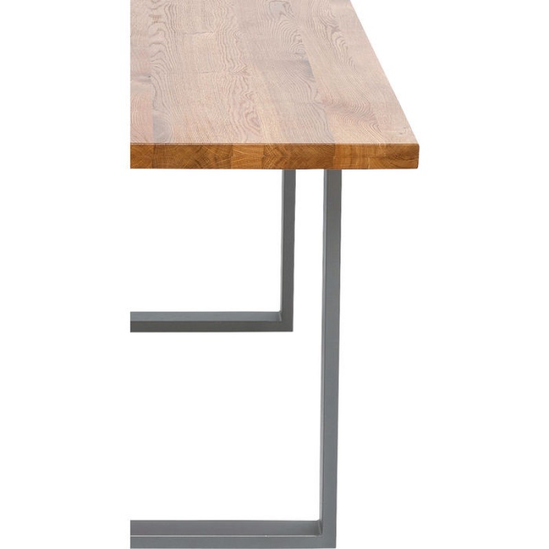 Table Jackie Oak Crude Steel 160x80